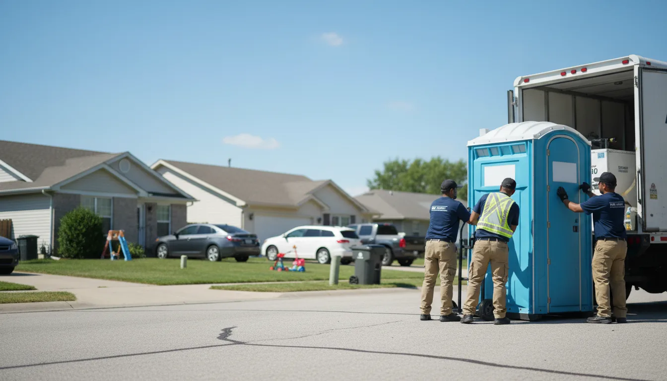 Standard Porta Potty Rentals in West Point, AR near me
